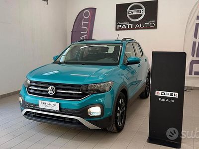 Usata VW T-Cross Style 95 CV (69 kW) 2020 Blu SUV