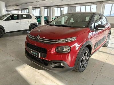 Usata Citroën C3 Shine 102 CV (75 kW) 2019 Rosso Utilitaria