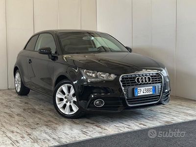 Usata Audi A1 Ambition 104 CV (76 kW) 2012 Nero Utilitaria
