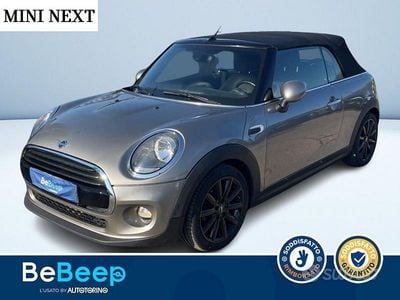 Usata Mini Cooper D Cabriolet 115 CV (84 kW) 2019 Grigio Cabrio