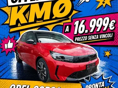 Nuova Opel Corsa S 101 CV (74 kW) 2026 Kardio red Utilitaria