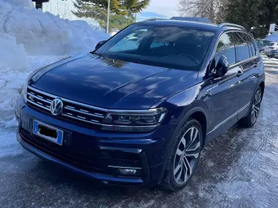 Usata VW Tiguan Advance 240 CV (176 kW) 2018 Blu/azzurro SUV