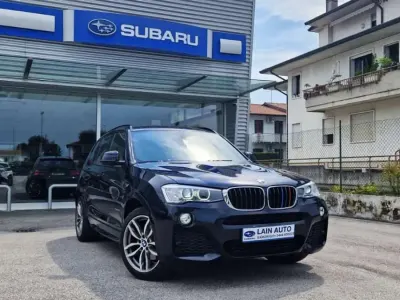 Usata BMW X3 xLine 190 CV (139 kW) 2016 Blu/azzurro SUV