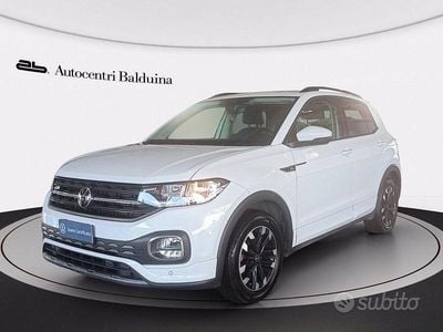 Usata VW T-Cross Sportline 110 CV (80 kW) 2023 Bianco SUV