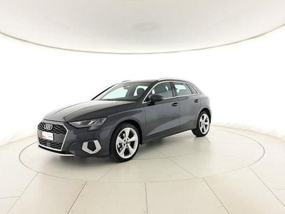 Usata Audi A3 Advanced 116 CV (85 kW) 2022 Grigio manhattan metallizzato Berlina