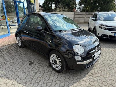 Usata Fiat 500 Lounge 69 CV (50 kW) 2011 Nero pastello Utilitaria