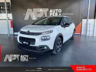 Usata Citroën C3 Feel 82 CV (60 kW) 2017 Blu Utilitaria