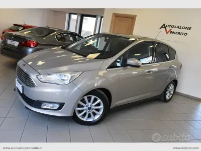 Usata Ford C-MAX Titanium 125 CV (91 kW) 2016 Beige Monovolume