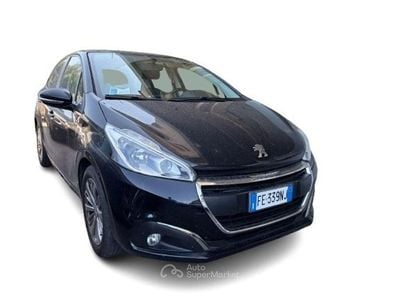 Usata Peugeot 208 82 CV (60 kW) 2016 Nero Utilitaria