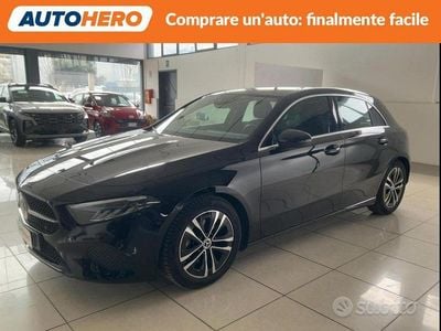 Usata Mercedes A180 Advanced 136 CV (100 kW) 2023 Nero Berlina