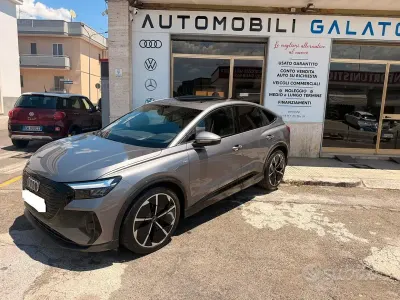 Usata Audi Q4 Sportback e-tron S-Line 219 kW (299 CV) 2022 Grigio SUV
