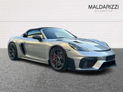 Nuova Porsche 718 Spyder 500 CV (367 kW) 2025 Argento gt Cabrio