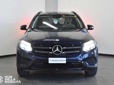 Usata Mercedes GLC220 170 CV (125 kW) 2019 Blu SUV