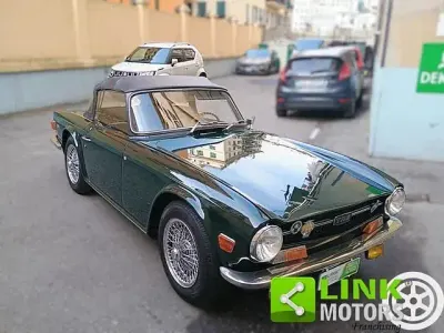 Usata Triumph TR6 150 CV (110 kW) 1972 Verde Cabrio