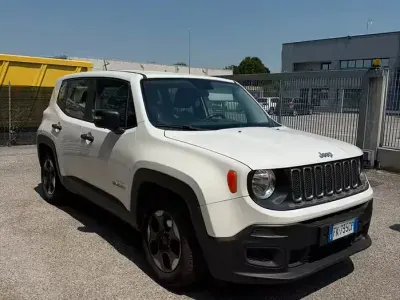 Usata Jeep Renegade 95 CV (69 kW) 2017 Bianco SUV