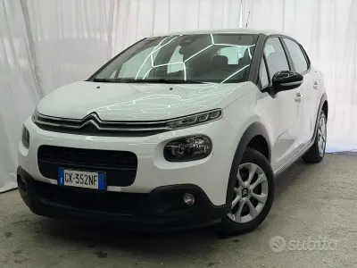 Usata Citroën C3 Feel 83 CV (61 kW) 2019 Bianco Utilitaria