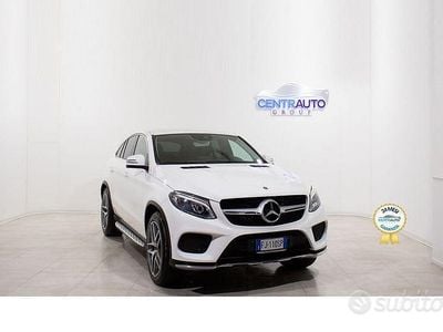 Usata Mercedes GLE350 Premium Plus 258 CV (189 kW) 2017 Bianco Coupé