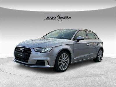 Usata Audi A3 Sportback Sport 150 CV (110 kW) 2019 Argento Utilitaria