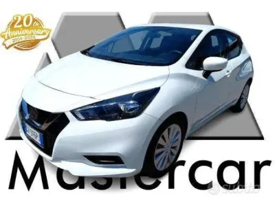 Usata Nissan Micra Acenta 92 CV (67 kW) 2021 Bianco Utilitaria