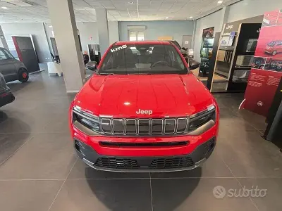 Nuova Jeep Avenger Longitude 110 CV (80 kW) 2026 Rosso SUV