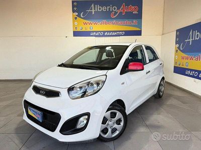 Usata Kia Picanto 69 CV (50 kW) 2014 Bianco Utilitaria