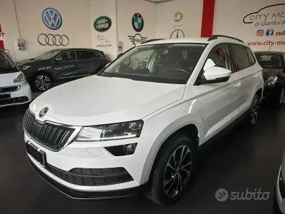 Usata Skoda Karoq Sport 116 CV (85 kW) 2022 Bianco SUV
