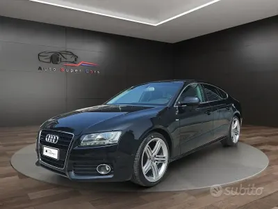 Usata Audi A5 Sportback Comfort 239 CV (175 kW) 2010 Nero Utilitaria