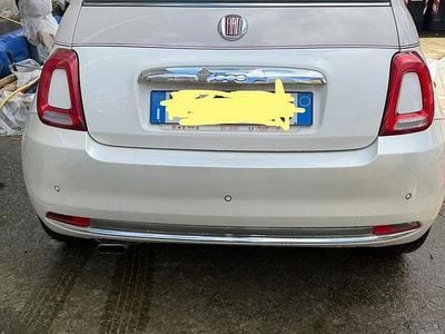 Usata Fiat 500 69 CV (50 kW) 2017 Bianco Cabrio