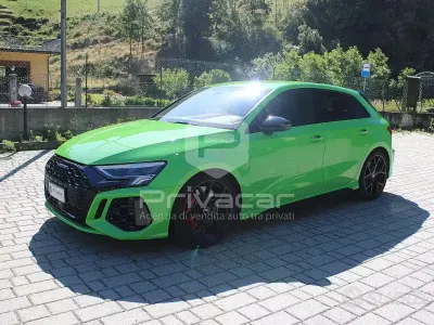 Usata Audi RS3 400 CV (294 kW) 2024 Verde Berlina