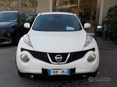 Usata Nissan Juke Tekna 110 CV (80 kW) 2010 Bianco SUV