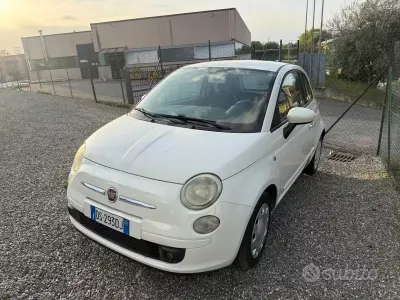 Usado Fiat 500 Pop 69 CV (50 kW) 2008 Blanco Berlina