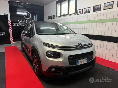 Usata Citroën C3 PureTech 82 CV (60 kW) 2017 Grigio Berlina