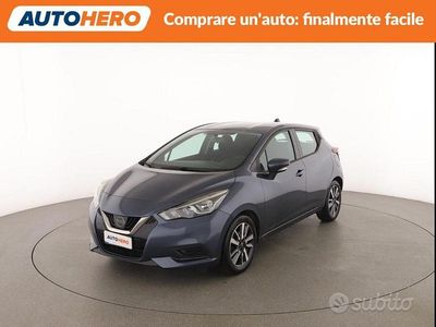 Usata Nissan Micra Acenta 90 CV (66 kW) 2018 Grigio Utilitaria