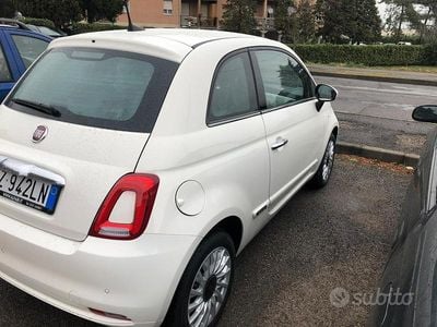Usata Fiat 500 Lounge 69 CV (50 kW) 2019 Bianco Utilitaria