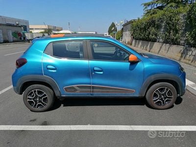 Begagnad Dacia Spring Comfort Plus 33 kW (45 HK) 2021 Blå Halvkombi