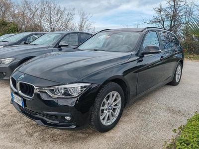 Usata BMW 318 Advantage 150 CV (110 kW) 2018 Nero Station wagon