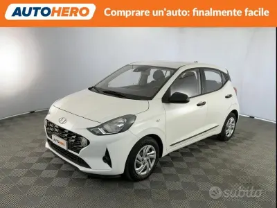 Usata Hyundai i10 Advanced 67 CV (49 kW) 2020 Bianco Utilitaria