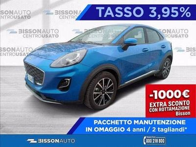 Begagnad Ford Puma Titanium S 125 HK (91 kW) 2022 Blå SUV