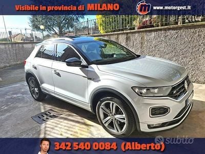 Usata VW T-Roc Sport 150 CV (110 kW) 2022 Bianco SUV