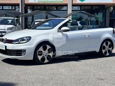 Usata VW Golf Cabriolet GTI 211 CV (155 kW) 2013 Bianco Cabrio