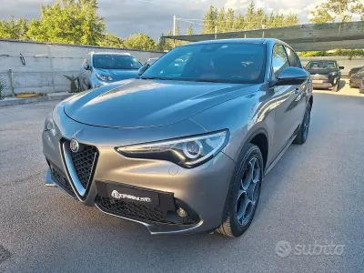 Brugt Alfa Romeo Stelvio Executive 210 HK (154 kW) 2018 Grå SUV