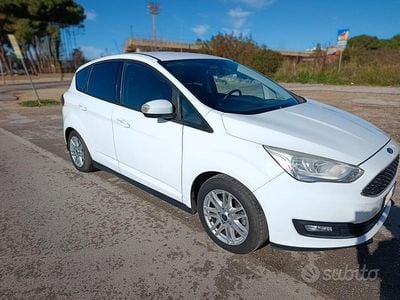 Usata Ford C-MAX Business Edition 105 CV (77 kW) 2018 Bianco Monovolume