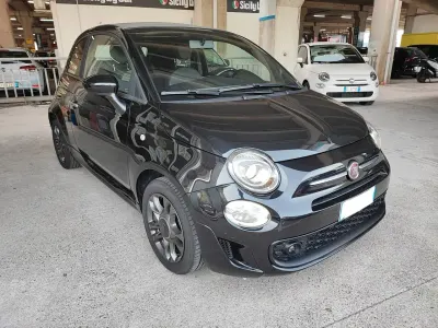 Usado Fiat 500C Sport 69 CV (50 kW) 2021 Negro Descapotable