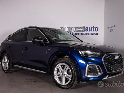 Usata Audi Q5 Sportback S-Line 204 CV (150 kW) 2022 Blu SUV
