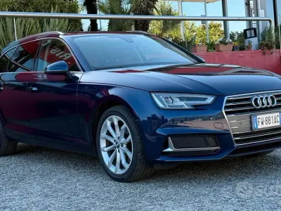 Usata Audi A4 150 CV (110 kW) 2019 Blu Station wagon