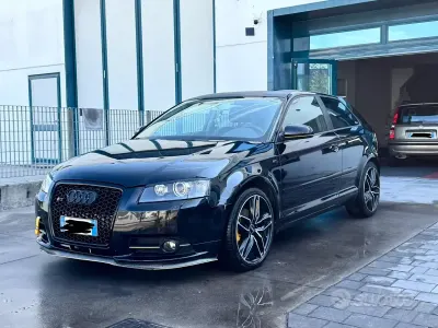 Usata Audi A3 140 CV (102 kW) 2008 Nero Utilitaria