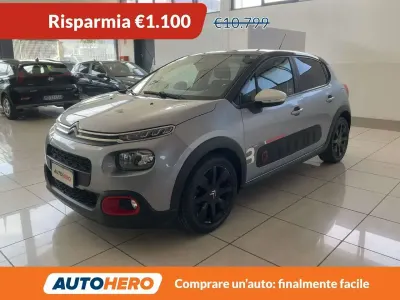 Usata Citroën C3 Feel 110 CV (80 kW) 2019 Grigio Utilitaria