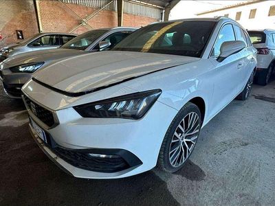 Usata Seat Leon XCELLENCE 150 CV (110 kW) 2021 Bianco Station wagon
