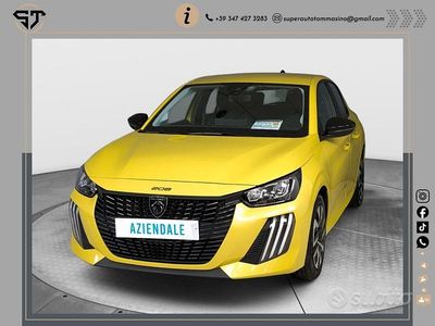 Usata Peugeot 208 Active 100 CV (73 kW) 2024 Giallo Utilitaria