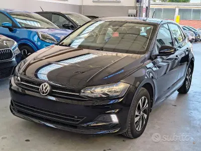Usata VW Polo Comfortline 95 CV (69 kW) 2019 Nero Utilitaria